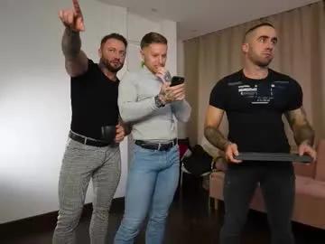 demianblake — Jerk Cocks 3 guys // #hairy #muscle #bigass #bigcock #cum [555 tokens remaining]