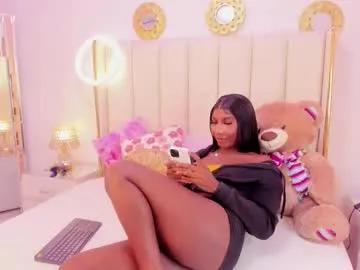 evangelin_ts — horny and wild purple today  - Goal reached! #ebony #trans #bigdick #anal #fuckmachine