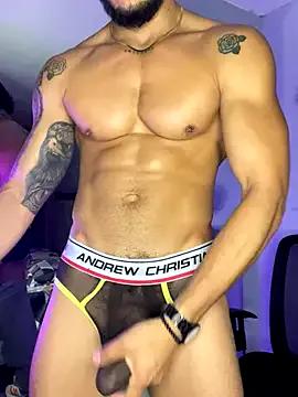 ARON_TAYLER01 — NAKED MAN (HARD, JERK AND FLEX)