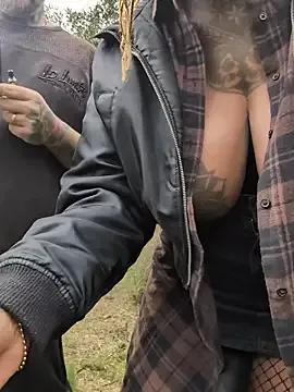 DarkDea — Nasty BJ in Public Park front Voyeurs