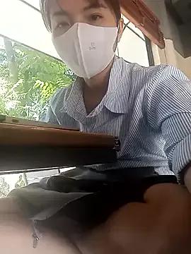 Michiko1 — sneaking around in the cafe