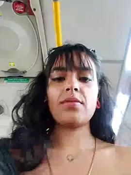 Moon_And_Sunn — showing breasts on the bus     